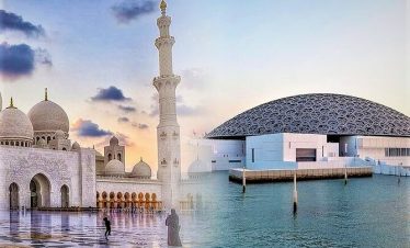 Grand Mosque & Louvre Museum