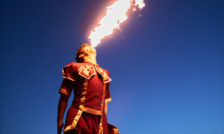 fire dance and traditional performances from Tanura(1)