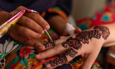 Henna tattoos
