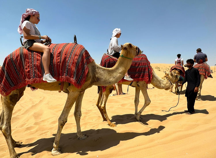 morning desert safari abu dhabi 2